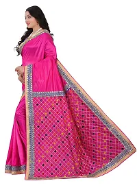 Hiru Fashion Women's Banarasi Silk Saree with Blouse-thumb2