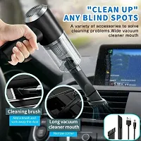Mini Handheld Vacuum,Powerful Suction,Hand Vacuum Cleaner Portable Rechargeable with 2 Washable Filter, USB Vacuum for Car,Scraps Laptop,Keyboard,Piano-thumb1