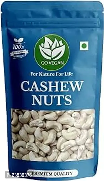 Go Vegan Cashews Nuts  200Gm   Kaju W360 Medium Size Gluten Free   Plant Based Protein Dry Fruit-thumb0