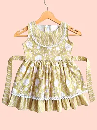 Fayka Baby Girls A-Line Mini Frock Kids Dress Cotton-thumb3