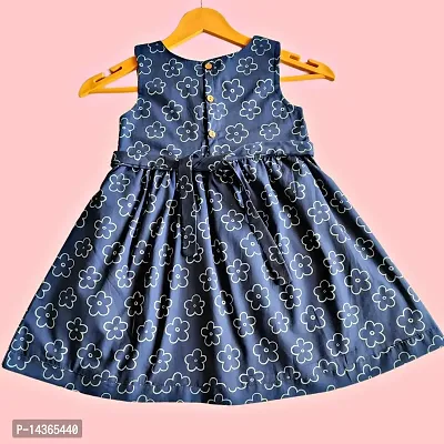 Fayka Baby Girls A-Line Mini Frock Kids Dress Cotton-thumb2
