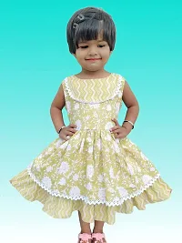 Fayka Baby Girls A-Line Mini Frock Kids Dress Cotton-thumb2