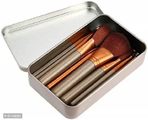 Stylish Makeup Brush Set Of 12 With Storage Box (Pack Of 12)-thumb0