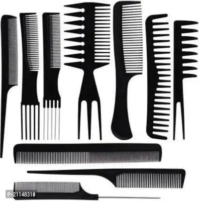 Stylish Professional Series 10 Peice Hair Cut Styling Hair Combs