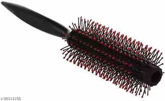 Stylish Round Hair Brush With Soft Nylon Bristles For Women And Men-thumb1