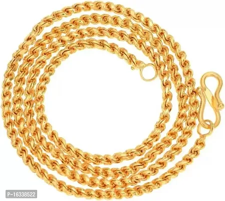 Alluring Gold Brass Chain For Men-thumb3