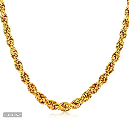 Alluring Gold Brass Chain For Men
