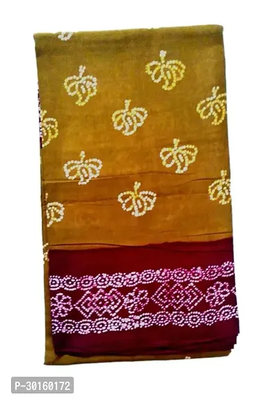 Stylish Art Silk Saree With Blouse Piece For Women-thumb0