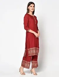 Classic Rayon Stitched Kurtas For Women-thumb1