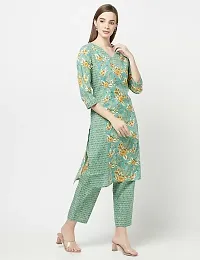 Classic Cotton Kurta Bottom and Dupatta Set For Women-thumb4