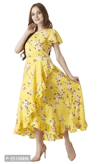 Classic Printed Dress for Women