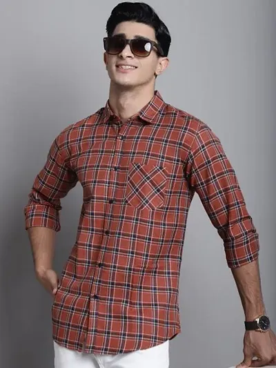 Hot Selling Cotton Blend Long Sleeves Casual Shirt 