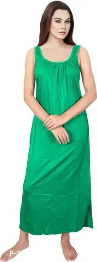 Stylish Fancy Cotton Nighty For Women Pack Of 1-thumb0