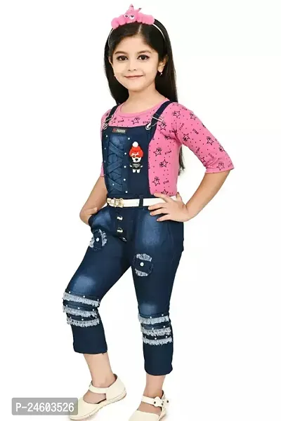 Stylish Denim Jumpsuits For Girl-thumb3