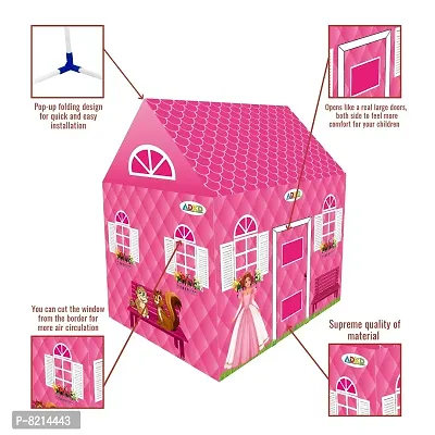 Stylish Fancy PVC  Non Woven Fabric Play Tent House For Kids-thumb2