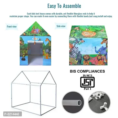 Stylish Fancy PVC  Non Woven Fabric Play Tent House For Kids-thumb4