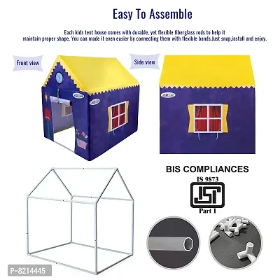 Stylish Fancy PVC  Non Woven Fabric Play Tent House For Kids-thumb4