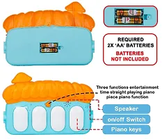 Baby Toys Multi Functional Musical Keyboard Mat Piano Baby Mat Gym  Fitness Rack for 0 to 24 Month Age Baby-thumb3