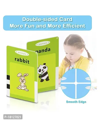 112 Colorful Double Sided Talking Flash Cards 224 Words-thumb3