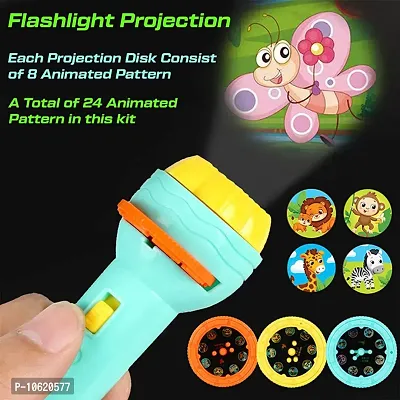 Projector Flashlight Torch with 3 Reels 24 Pattern-thumb3