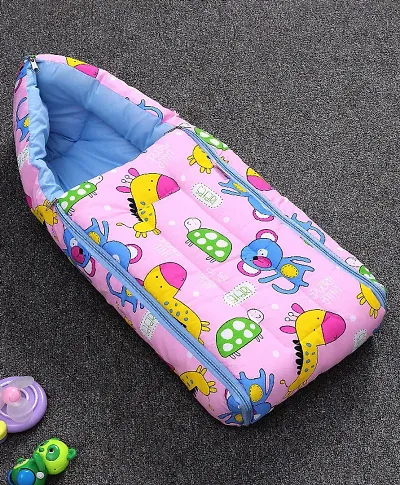 2 in 1 Babys Cotton Sleeping Bag For Baby upto 8 Months