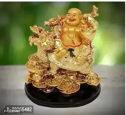 Laughing Buddha Decorative Religious Idol  Figurine for Home-thumb0