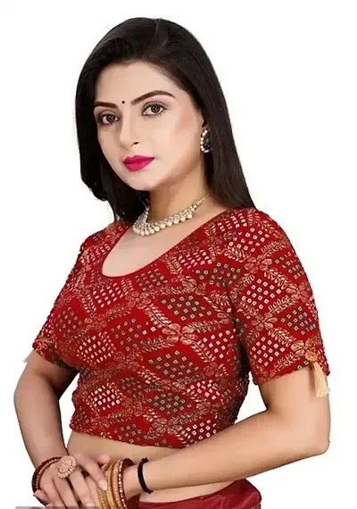 Attractive Cotton Blend Stitched Blouses 