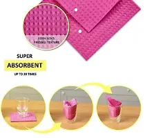 Super Absorbent Sponge wipes Scrub Pad, Scrub Sponge Wipe  (Large, Pack of 10)-thumb1