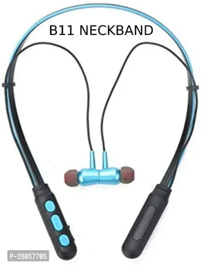 B11 tws truly wireless Bluetooth headphones noise cancelling with mic playtime 10 hrs-thumb0
