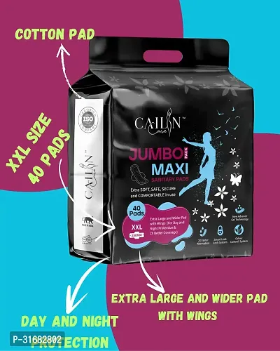 Periods Care Cottony Sanitary Pads XXL (40 Pcs)-thumb0