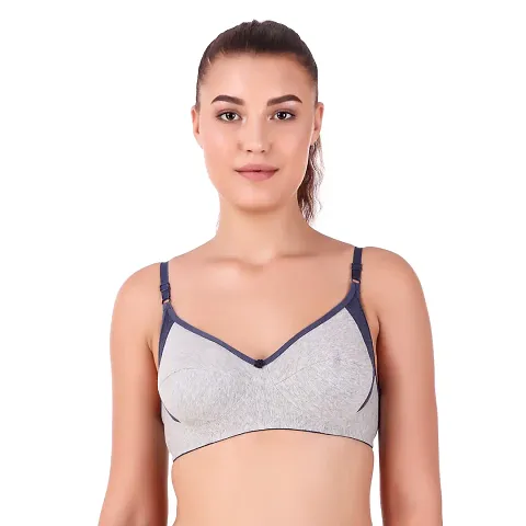 Sizzling Blend Non Padded Wirefree Bras For Women Pack Of 1