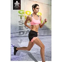 Flicarts Women's Fitness Push-up,Nylon Light Padded,Non-Wired Sports Zym Bra-thumb2