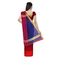 Suto Tant Handloom Women's Cotton Silk Saree (Red, Suto_43)-thumb1