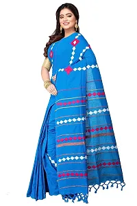 Fulia Handloom Khesh Applick Saree (Tute), With Blouse Peice-thumb1