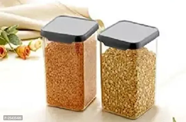 Dispenser Storage Jar Box Pack Of 2-thumb0