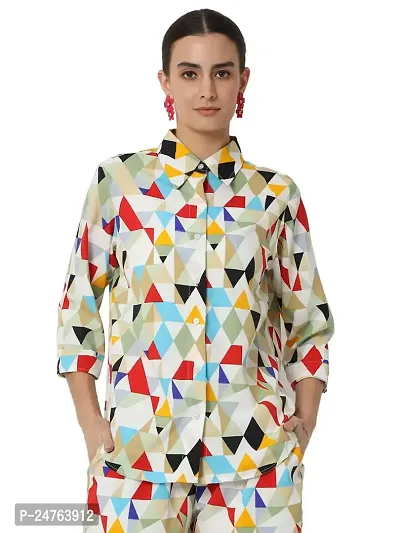 IRIZA Women Printed Shirt