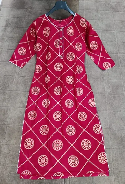 WOMAN KESAR KURTI