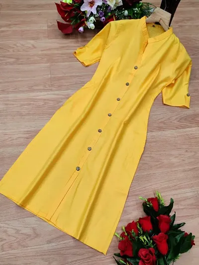 Alluring Solid Kurta For Women