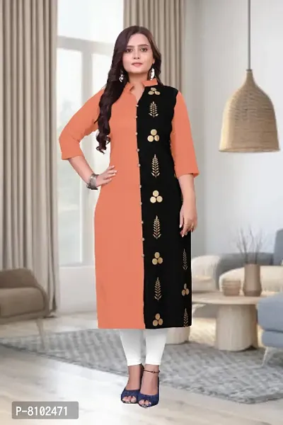 Women Stylish Rayon Kurta-thumb0