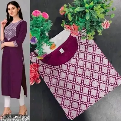 latest new embroidery cotton kurti