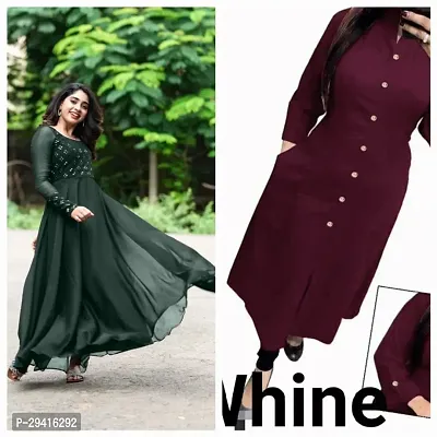 Attractive pack of 2  Gown for Women