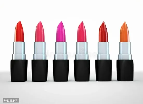 Lipstick Creamy Matte Finish 6 Pcs Combo Pack-thumb0