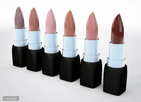 Lipstick Creamy Matte Finish 6 Pcs Combo Pack