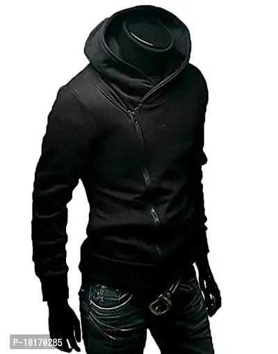 FASHION GALLERY Mens Hooded Jacket Full Sleeves|Full Sleeves Hooded Jacket|Jackets for Men-thumb0