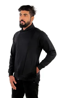 Fashion Gallery Mens Full Sleeves Jackets|Jackets for Men|Winter Mens Jacket Black-thumb1