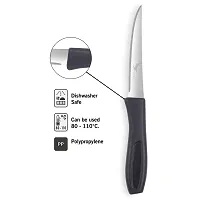 SNOKEreg; Stainless Steel Kitchen Knife For Home Use , Curve Knife , 1 piece , silver-thumb2
