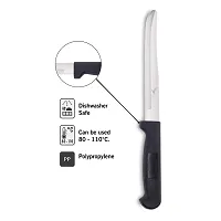 SNOKEreg; Stainless Steel Kitchen Knife For Home Use , Veg Curve Knife , 1 piece , Silver-thumb3