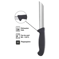 SNOKEreg; Stainless Steel Kitchen Knife For Home Use , Laser Plain Knife , 1 piece , silver-thumb1