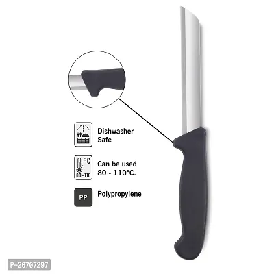 SNOKEreg; Stainless Steel Kitchen Knife For Home Use , Laser Plain Knife , 1 piece , silver-thumb2