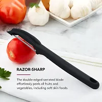 knife Peeler set for kitchen use , cutting and peeling vegetables and fruits , stainless steel , pack of 2-thumb4